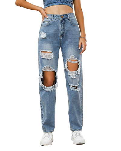 Women's straight jeansG1128Z