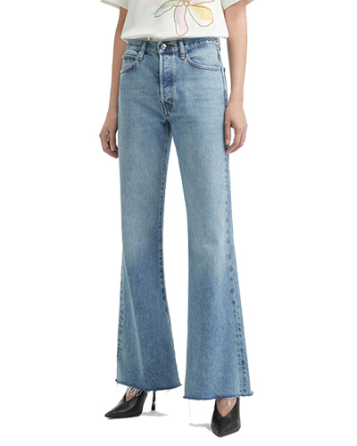 Women's denim flared pants   ITE0227